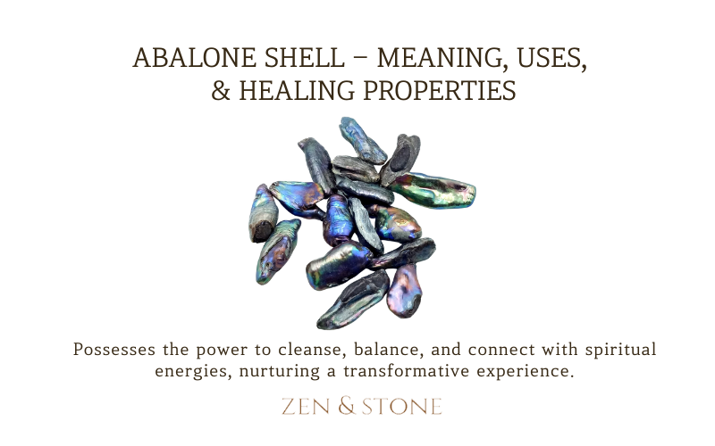 Abalone Shell Tumble Gemstone, Natural Abalone Shell, Abalone Shell Meaning