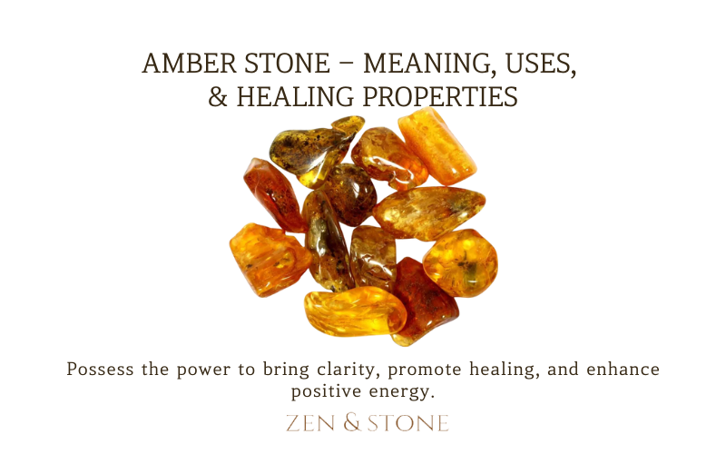 Amber Stone Tumble Gemstone, Amber Stone, Amber Stone Meaning