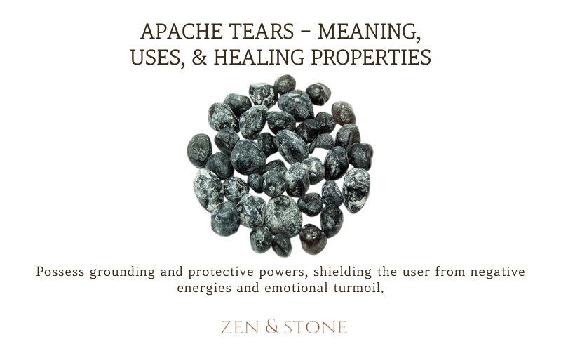 Apache Tears Gemstone, Apache Tears, Apache Tears Meaning