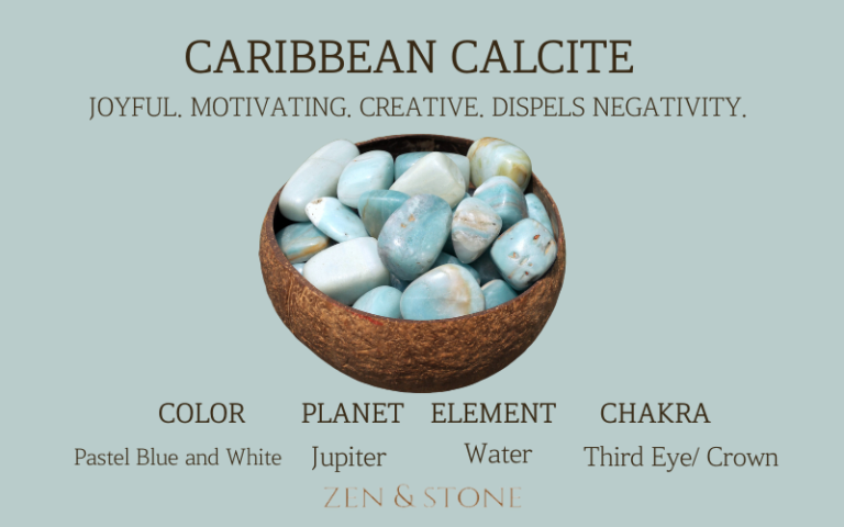 Caribbean Calcite Meaning, Uses, & Healing Properties