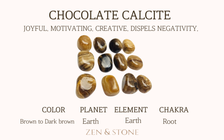 Chocolate Calcite Meaning, Uses, & Healing Properties