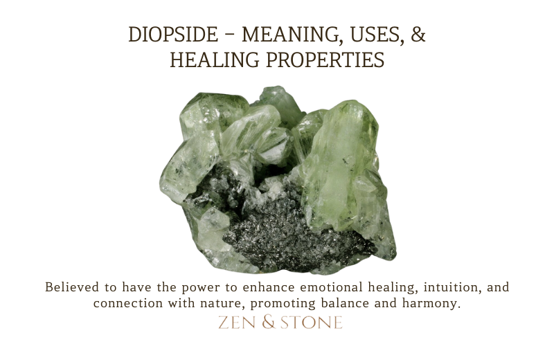 Diopside - Meaning, Uses, & Healing Properties