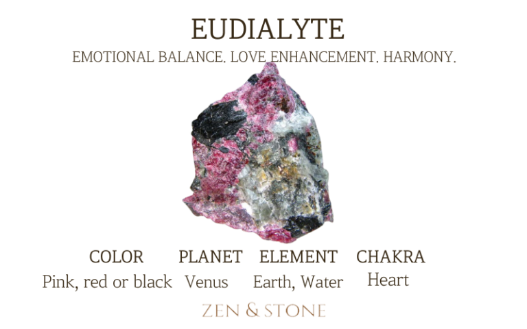 Eudialyte Meaning, Uses, & Healing Properties