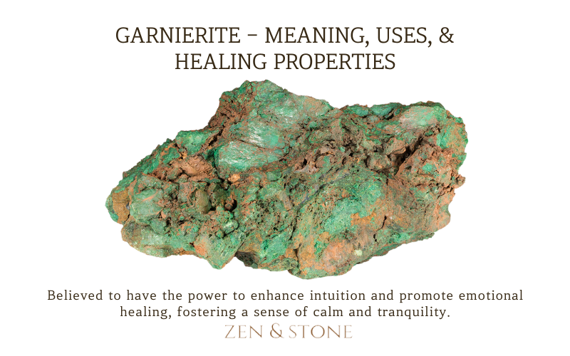Garnierite Gemstone, Garnierite, Garnierite Meaning