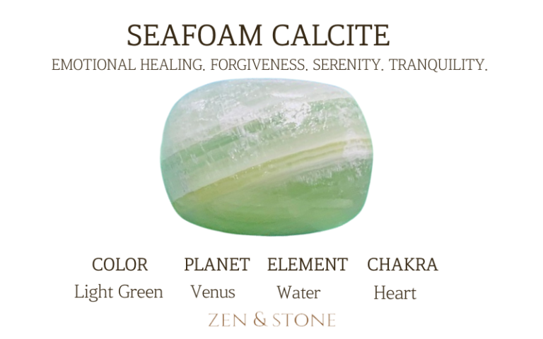 Seafoam Calcite Meaning, Uses, & Healing Properties