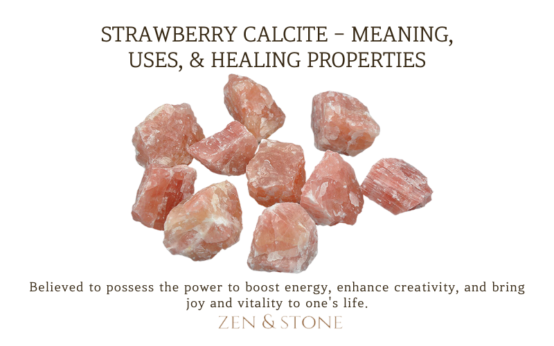 Strawberry Calcite Gemstone, Strawberry Calcite , Strawberry Calcite Meaning