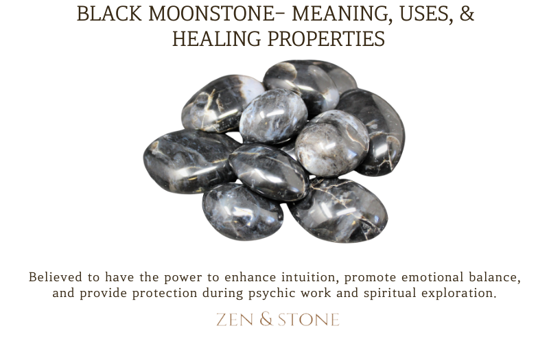 Black Moonstone - Meaning, Uses, & Healing Properties