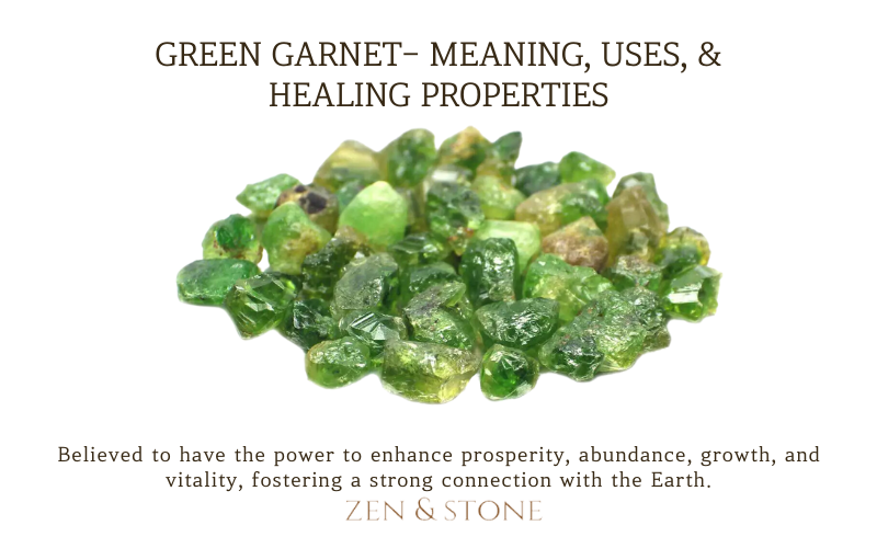 Green Garnet - Meaning, Uses, & Healing Properties