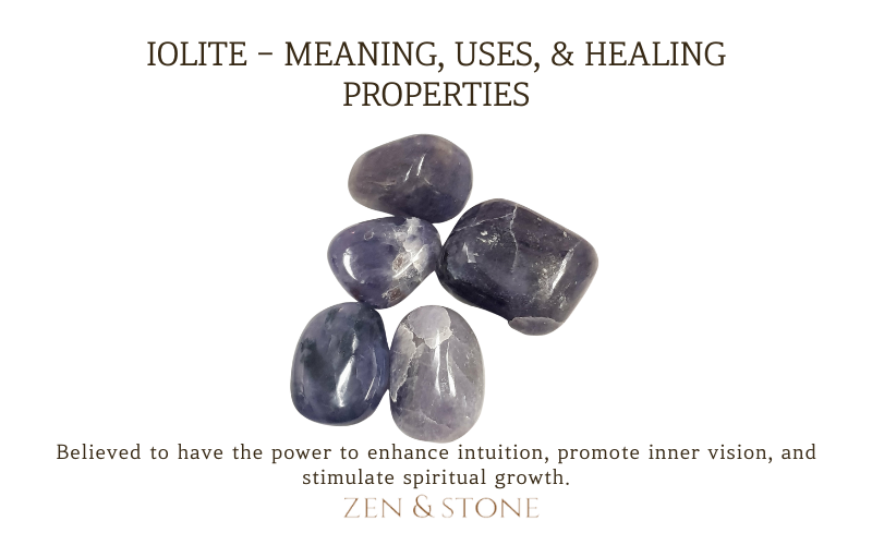 Iolite - Meaning, Uses, & Healing Properties