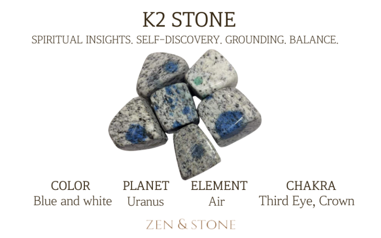 K2 Stone, K2 Stone Healing Properties, K2 Stone Uses