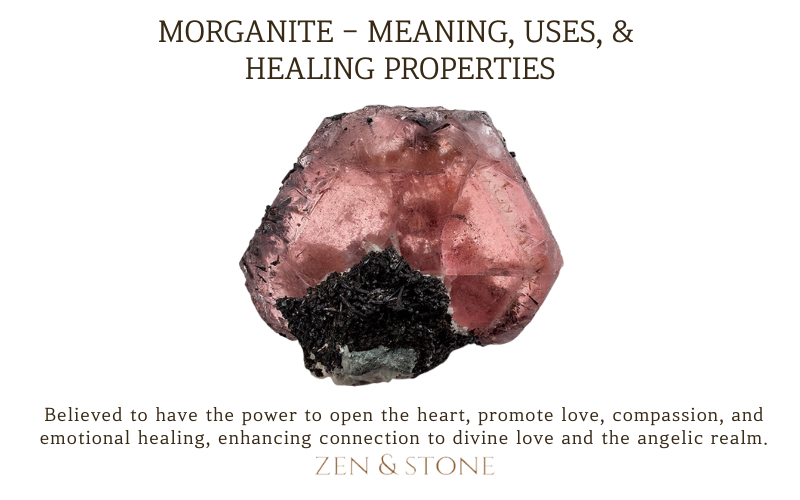 Morganite - Meaning, Uses, & Healing Properties