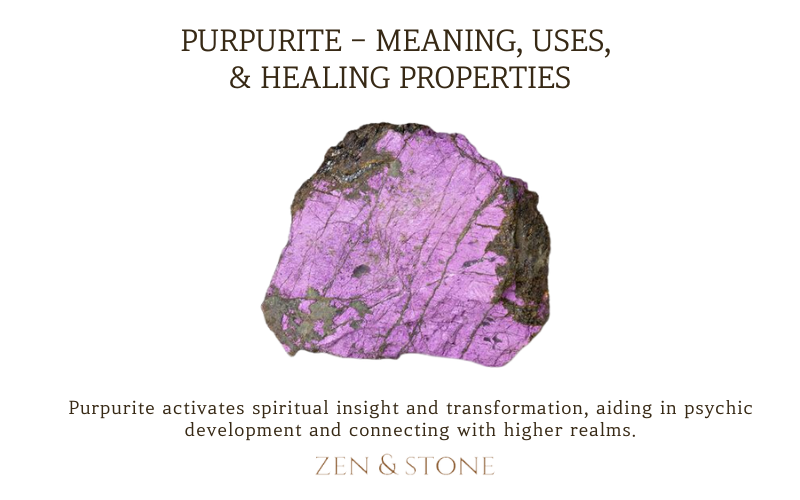 Purpurite- Meaning, Uses, & Healing Properties