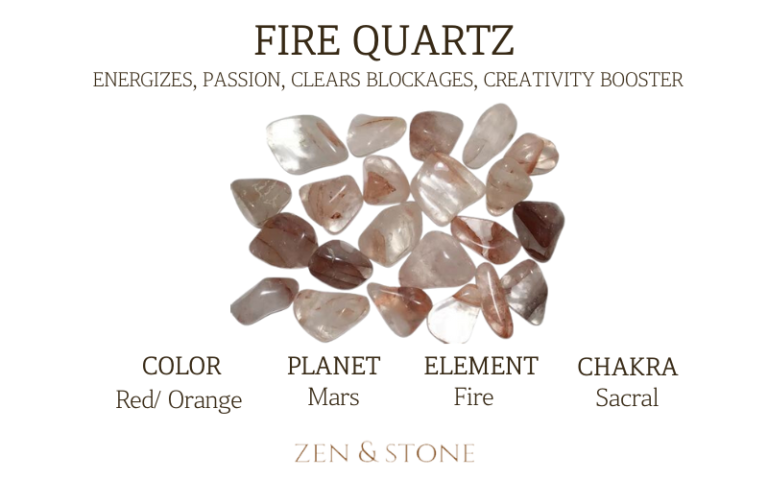 Fire Quartz, Fire Quartz Healing Properties, Fire Quartz Uses