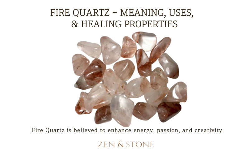 Fire Quartz - Meaning, Uses, & Healing Properties