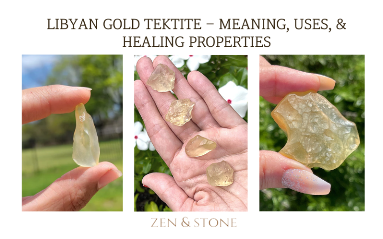 LIBYAN GOLD TEKTITE – MEANING, USES, & HEALING PROPERTIES