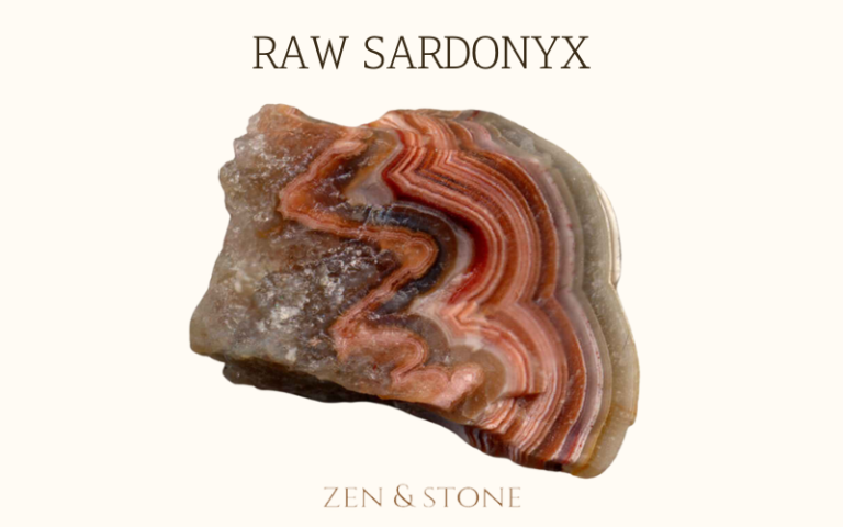 Raw Sardonyx, Sardonyx crystal meaning