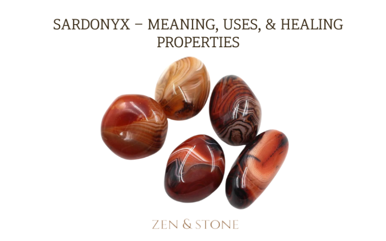 SARDONYX – MEANING, USES, & HEALING PROPERTIES