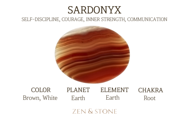 Sardonyx, Sardonyx Healing Properties, Sardonyx Uses