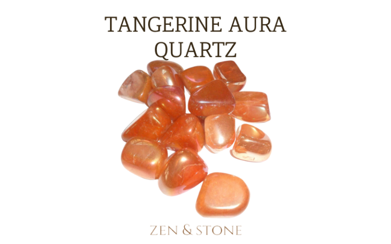 Tangerine Aura Quartz Healing Properties, Tangerine Aura Quartz Features