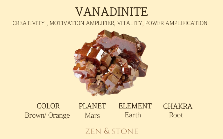 Vanadinite, Vanadinite Healing Properties, Vanadinite Uses