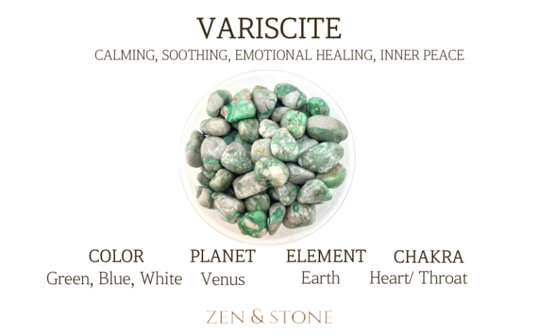 Variscite, Variscite Healing Properties, Variscite Uses