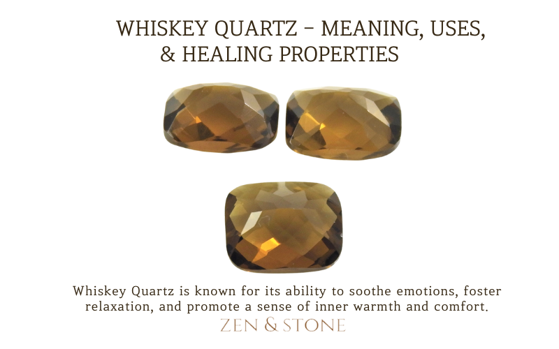 Whiskey Quartz - Meaning, Uses, & Healing Properties