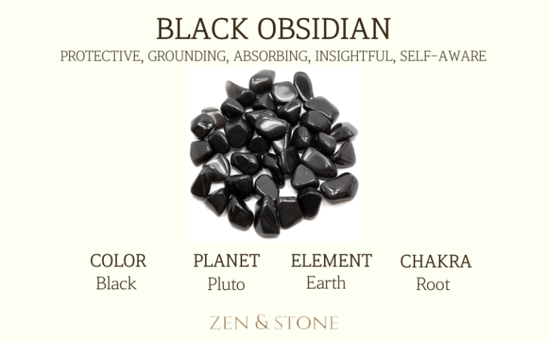 Black Obsidian, Black Obsidian Healing Properties, Black Obsidian Uses