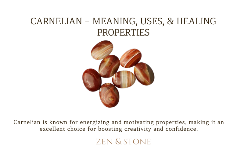 CARNELIAN - Meaning, Uses, & Healing Properties