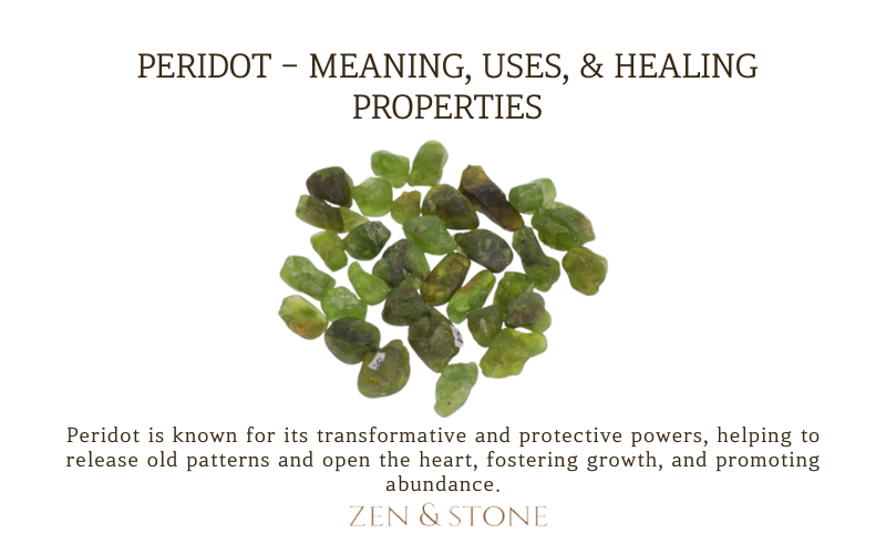 Peridot - Meaning, Uses, & Healing Properties