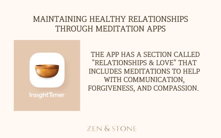Relationship App, Meditation for relationship, Insight Timer app