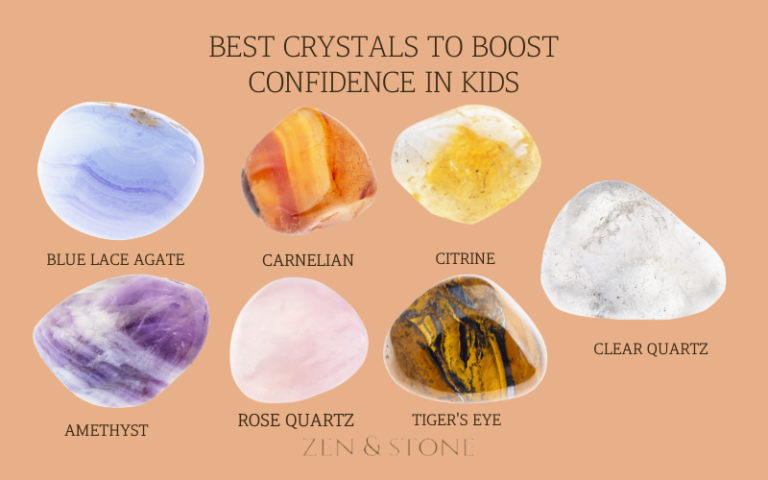 The power of crystals in kids' self-esteem, Kid-friendly confidence-boosting crystals