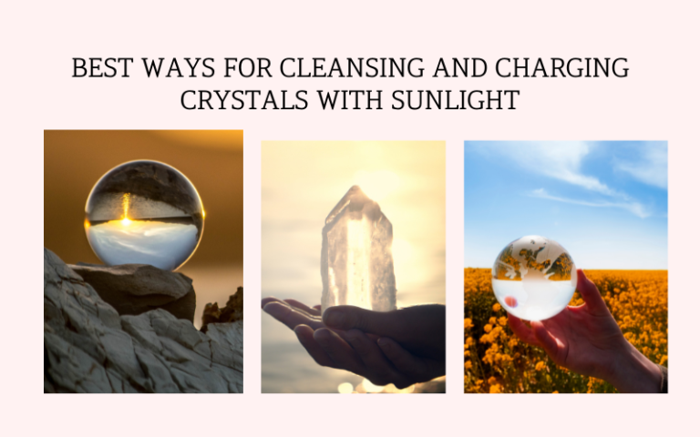 CHARGING CRYSTALS WITH SUNLIGHT