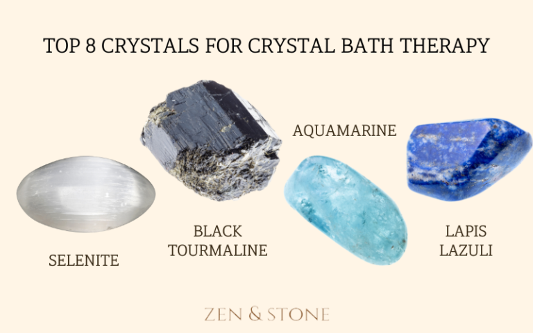 Crystals for bath therapy