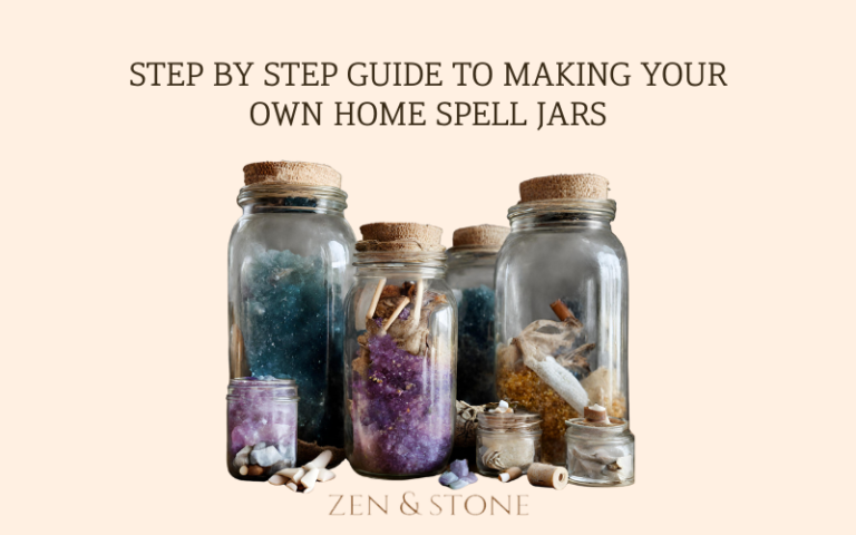 Step by step guide to Making Your Own Home Spell Jars, Spell Jars Guide