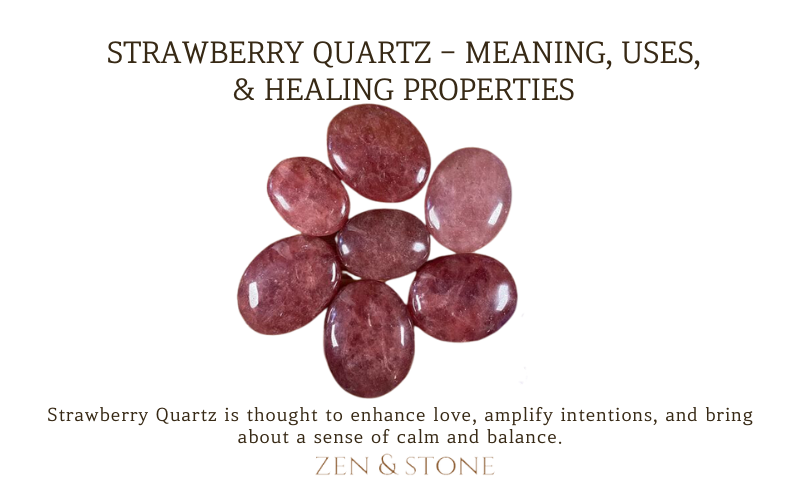 Strawberry Quartz- Meaning, Uses, & Healing Properties