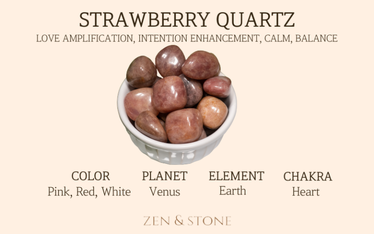 Strawberry Quartz, Strawberry Quartz Healing Properties, Strawberry Quartz Uses