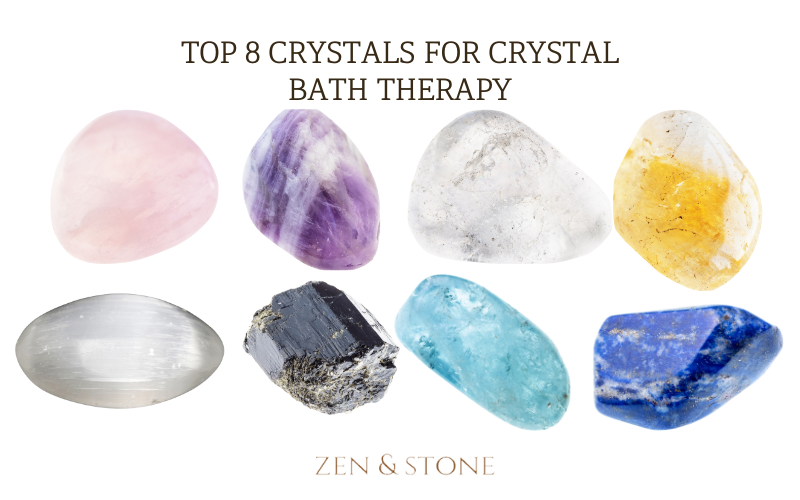 Top 8 Crystals for Crystal Bath Therapy