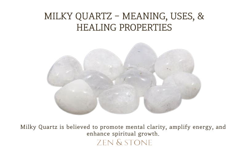 milky Quartz - Meaning, Uses, & Healing Properties