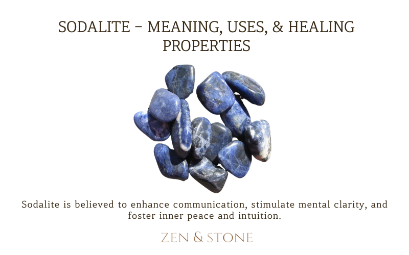 sodalite- Meaning, Uses, & Healing Properties