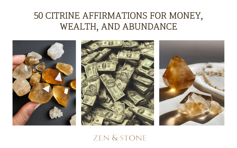 50 Citrine Affirmations for Money, Wealth, and Abundance