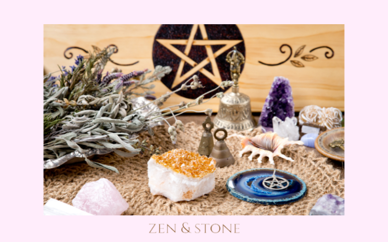 Altar Setup, Altar crystals, Altar for crystals