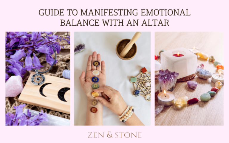 Altar setup, Emotional balance, Sacred space, Mindful arrangement Creating a sacred space