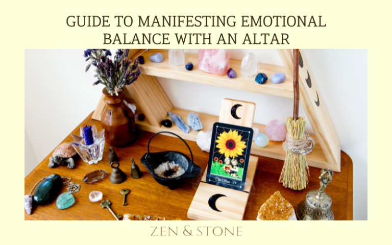Personalized altar, Mindfulness practice, Emotional well-being Intention setting