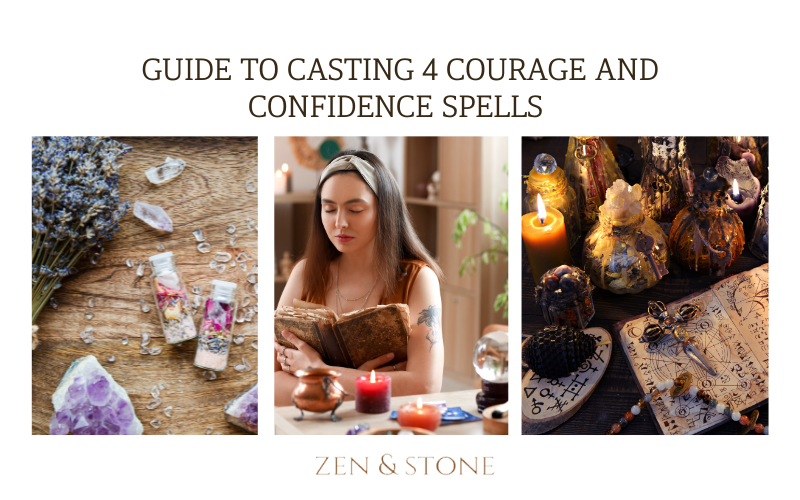 Spellcasting for courage, Rituals for confidence, Empowering incantations, Enchantments for self-assurance Casting spells for bravery