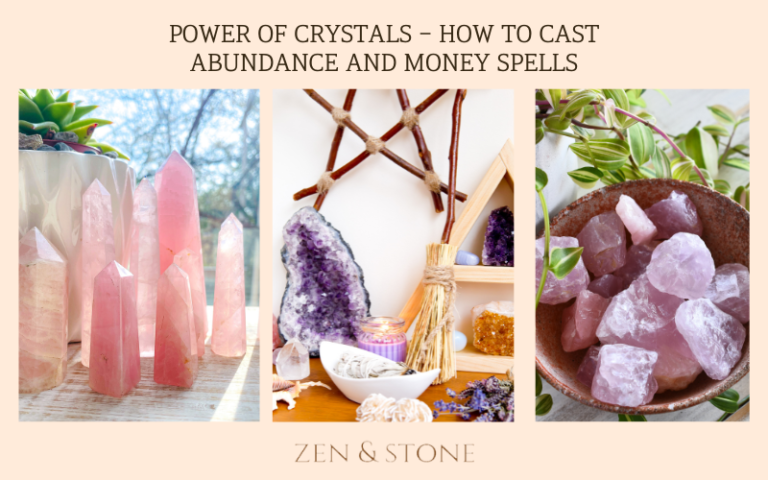 Spellcasting, money manifestation, powerful crystals