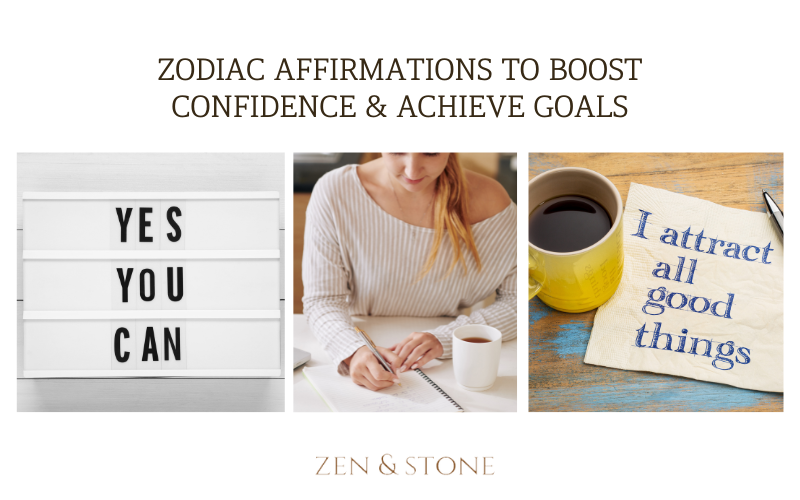 Boosting confidence using zodiac affirmations