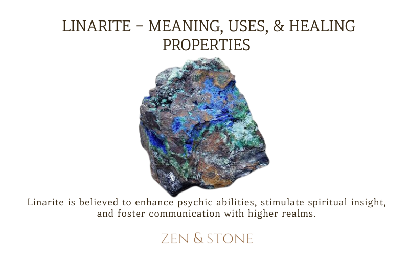 Linarite - Meaning, Uses, & Healing Properties
