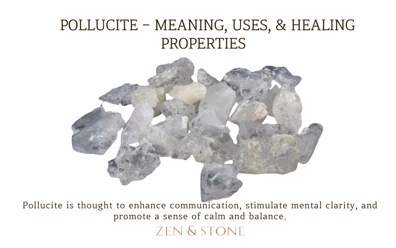 Pollucite - Meaning, Uses, & Healing Properties