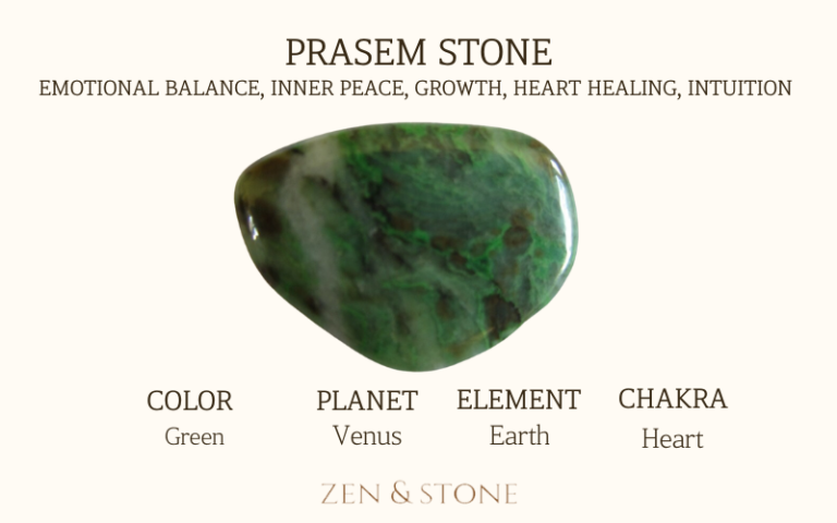 Prasem Stone meaning, Prasem Stone uses, Prasem Stone elements