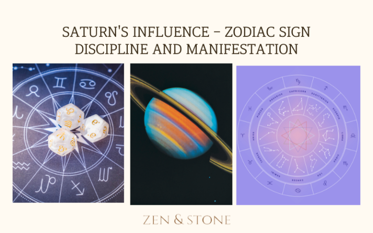 Saturns influence, zodiac sign manifestation